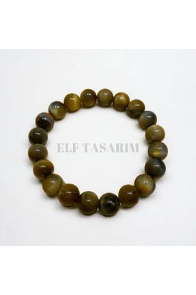 دستبند جواهر رنگی زنانه سنگ طبیعی Elf Doğaltaş Takı Giyim Aksesuar - کد 779185680