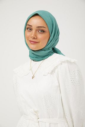 شال سبز زنانه پنبه ای meysen - کد 779469785