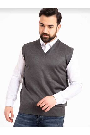 سوئیتر طوسی مردانه اکریلیک BLUEMOOR - کد 779487825