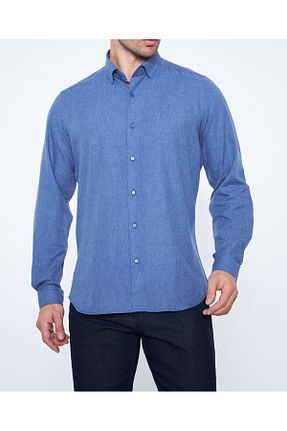 پیراهن متالیک مردانه رگولار Walker London - کد 779557730
