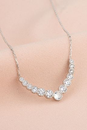 گردنبند نقره زنانه 925 عیار KAR DİAMOND - کد 775849116