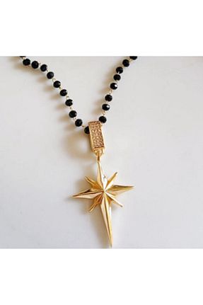 گردنبند استیل ( فولاد ) طلائی زنانه استیل (فولاد) MELİTYA - کد 779990106