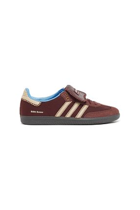 کفش اسنیکر زرشکی زنانه بند دار adidas - کد 780130827