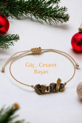 دستبند جواهر رنگی زنانه سنگ طبیعی NBS Beautiful Naturel Stones - کد 780179458