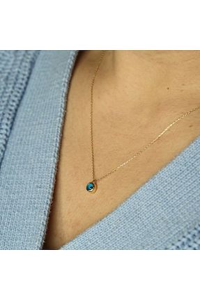 گردنبند طلا زرد زنانه 14 عیار by milo jewellery - کد 779969423