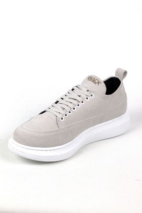 کفش اسنیکر بژ مردانه بند دار Rainon Store - کد 695671655