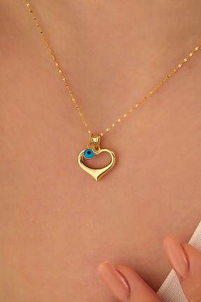 گردنبند طلا طلائی زنانه 14 عیار MİLET KUYUMCULUK - کد 780099024