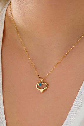 گردنبند طلا طلائی زنانه 14 عیار MİLET KUYUMCULUK - کد 780099024