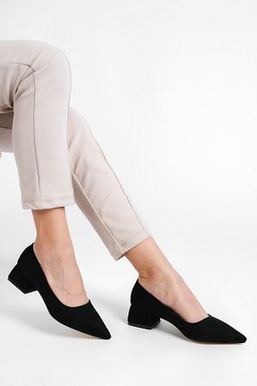 کفش پاشنه بلند کلاسیک مشکی زنانه چرم مصنوعی MAST SHOES - کد 780561870