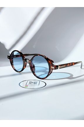 عینک آفتابی آبی زنانه UV400 MOONMEE - کد 780654678