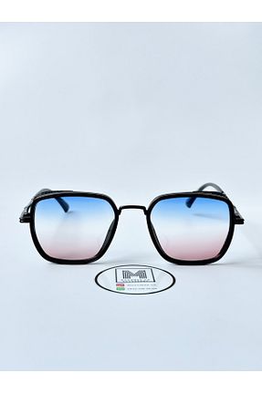 عینک آفتابی آبی زنانه UV400 MOONMEE - کد 780656407