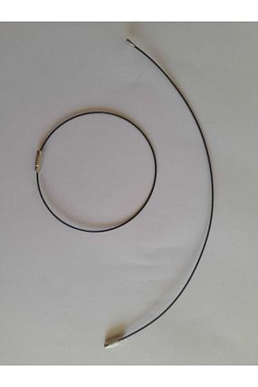 دستبند استیل (فولاد) مشکی زنانه کروم Aksesuar - کد 780250171