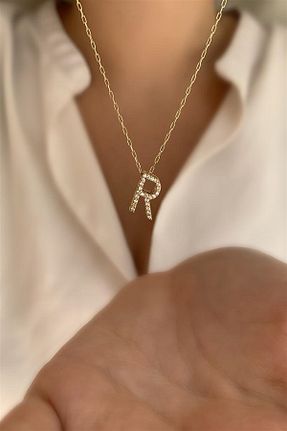 گردنبند نقره طلائی زنانه 925 عیار Ziu - کد 147804601