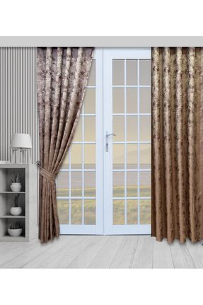 پرده زمینه صورتی ساتن KATAYA TEKSTIL - کد 780256407