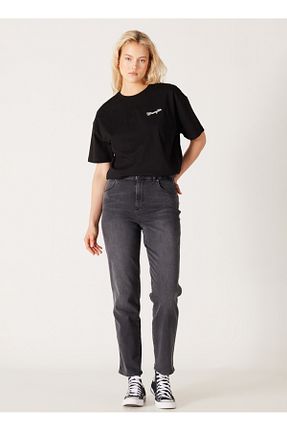 شلوار جین طوسی زنانه رگولار Wrangler - کد 780276126