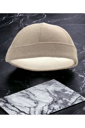 کلاه پشمی بژ زنانه پشمی Shopiolog - کد 780604118