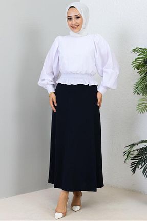 دامن حجاب مشکی زنانه Fitted benguen - کد 780611643