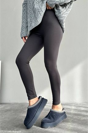 ساق شلواری طوسی زنانه بافتنی Liora - کد 780617246