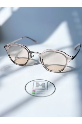 عینک آفتابی سفید زنانه 51 UV400 استخوان سایه روشن کد 780655424