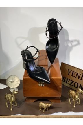 کفش پاشنه بلند کلاسیک مشکی زنانه پاشنه ضخیم پاشنه کوتاه ( 4 - 1 cm ) کد 780296579