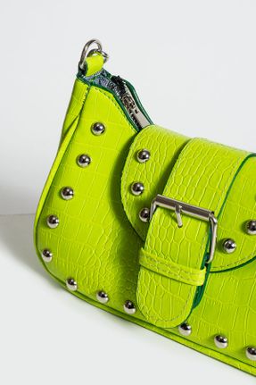 کیف دوشی سبز زنانه چرم مصنوعی کد 780370817