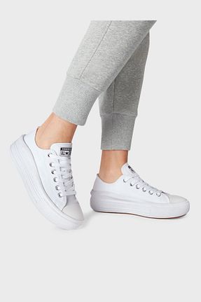 کفش پیاده روی سفید زنانه پارچه ای Converse - کد 780631127