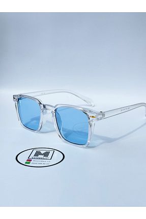 عینک آفتابی سفید زنانه UV400 MOONMEE - کد 780654044