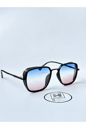 عینک آفتابی آبی زنانه UV400 MOONMEE - کد 780656407
