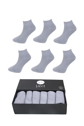 جوراب طوسی مردانه بامبو javi - کد 780654974