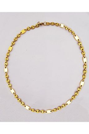 گردنبند استیل ( فولاد ) طلائی زنانه استیل (فولاد) Welch - کد 780670046