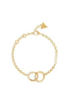 دستبند استیل طلائی زنانه فولاد ( استیل ) کد 781013842