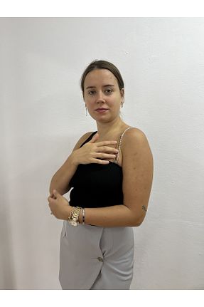 بلوز مشکی زنانه ساده yacih collection - کد 781135272