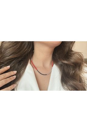 گردنبند جواهر زنانه سنگی کد 759130360