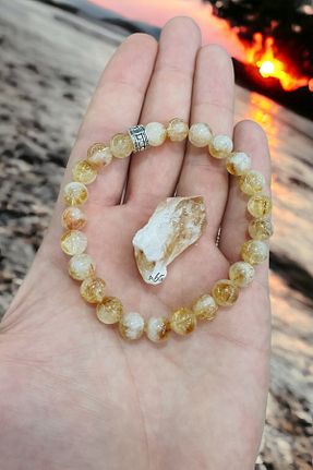 دستبند جواهر رنگی زنانه سنگ طبیعی NBS Beautiful Naturel Stones - کد 780956446