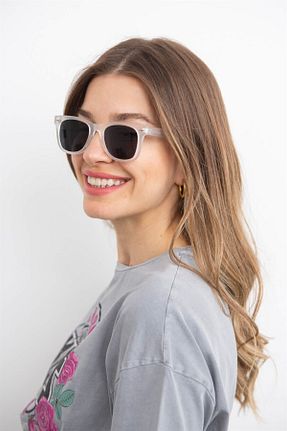 عینک آفتابی نارنجی زنانه UV400 Sue Store - کد 306844491