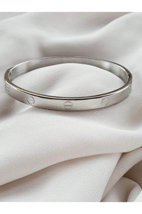 دستبند استیل زنانه فولاد ( استیل ) کد 99260355