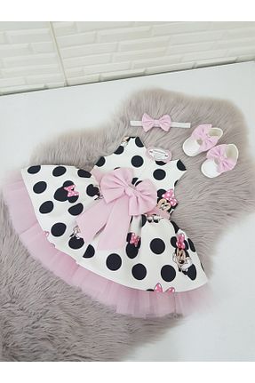 ست نوزادی صورتی بچه گانه پنبه ای Almira Tasarım - کد 99374486