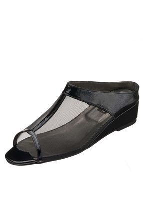 کفش آکسفورد مشکی زنانه پاشنه کوتاه (1 - 4 سانتی متر) İriadam - کد 99660228