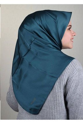 روسری آبی 100 x 100 MİRAY - کد 99560972