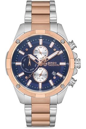 ساعت مچی صورتی مردانه 41-45 میلی متر Sergio Tacchini - کد 99903402