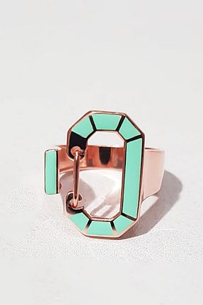 انگشتر نقره سبز زنانه زیرکن MorMajor Silver - کد 100724708