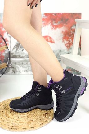 بوت / نیم بوت مشکی زنانه پارچه ای Lumberjack - کد 50823450