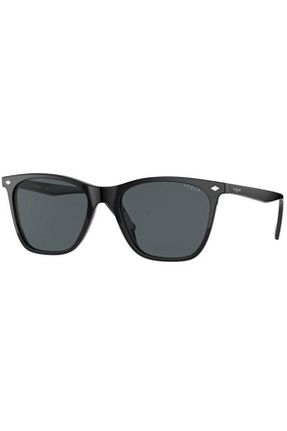 عینک آفتابی مشکی زنانه UV400 Vogue - کد 101156441