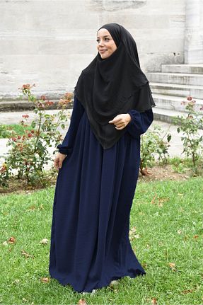 شال سرمه ای زنانه Tek Tesettür Giyim - کد 781353662