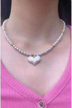 گردنبند جواهر طلائی زنانه روکش طلا ALIŞVERİŞ AŞKIN - کد 781401742