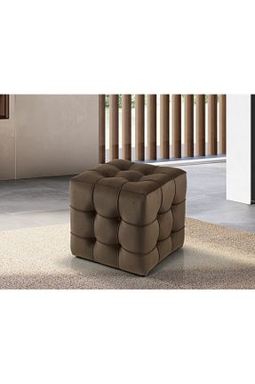 پوف و نیمکت قهوه ای 43 x 42 Deby - کد 781395844