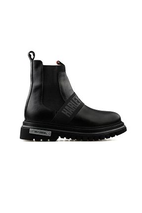 بوت / نیم بوت مشکی مردانه چرم مصنوعی Harley Davidson - کد 780999531