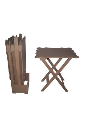 میز عسلی قهوه ای MDF Altınyapı Hobi Market - کد 781297036