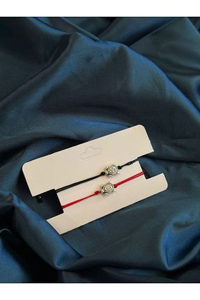 دستبند جواهر قرمز زنانه روکش نقره H&B Boutique - کد 781352890