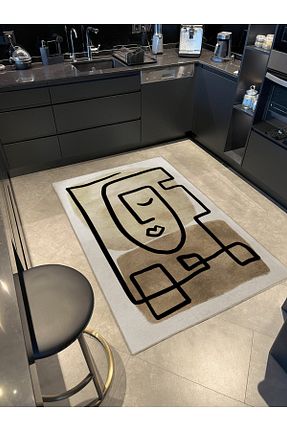 فرش رنگی قابل شستشو Rugs Modern Halı - کد 781510671
